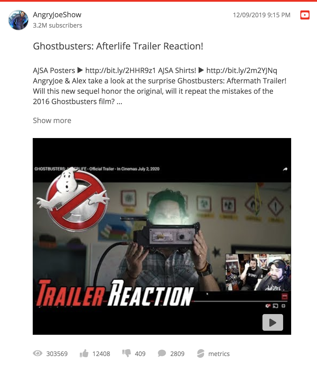 social-camgaigns-ghostbusters-afterlife-top-reaction-videos